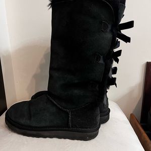 Ugg Bailey Bow Tall boots Black Size 7
